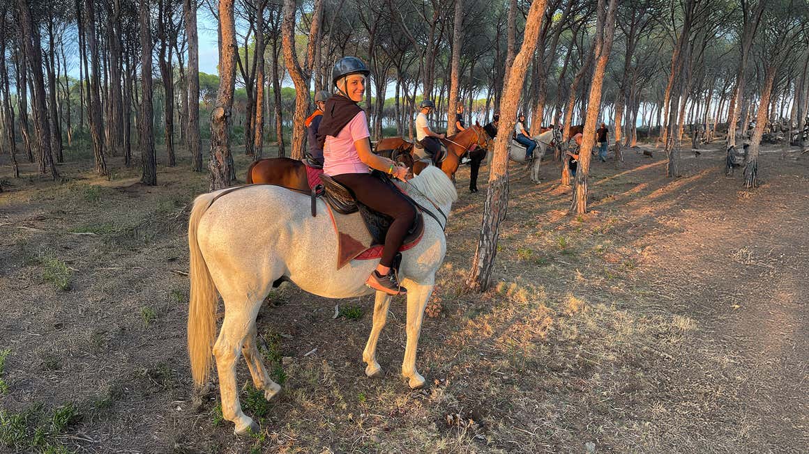 Team Freedome a cavallo