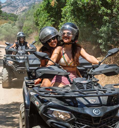 Tour in quad con aperitivo a Monte Nieddu vicino a San Teodoro 