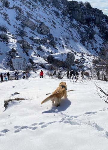 Snowshoeing in Alto Molise