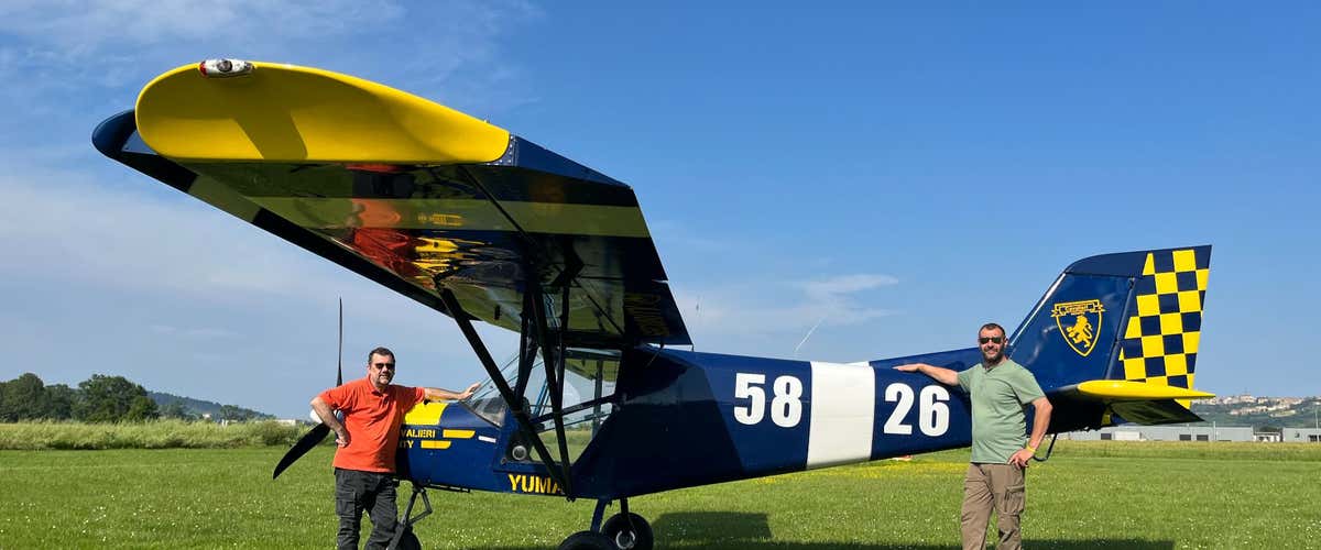 Volo in aereo sulla Riviera del Conero con colazione o aperitivo