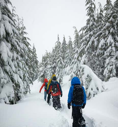 Ciaspolata per famiglie nel bosco di Sant'Antonio a Pescocostanzo
