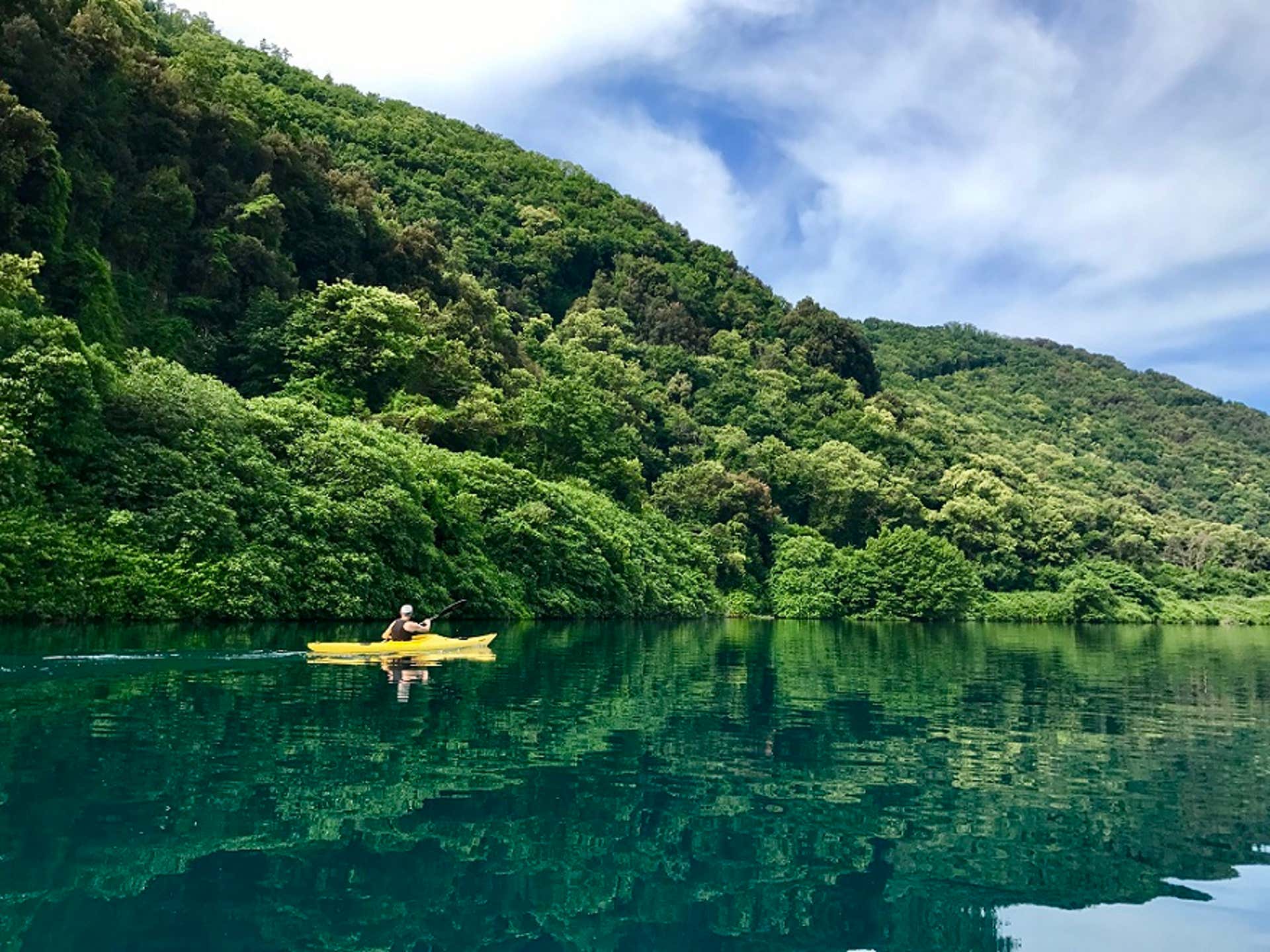 Canoeing and kayaking Castel Gandolfo