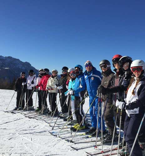 Corso di sci di gruppo per adulti principianti a Dobbiaco