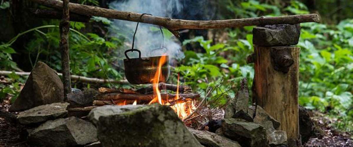 Survival day in the Pisan mountains