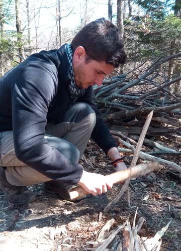 Survival day in the Pisan mountains