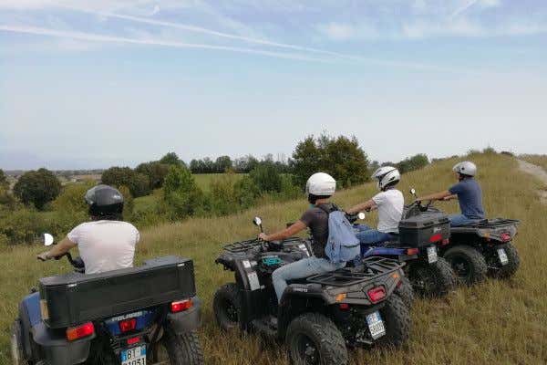 Mezza giornata in quad sulle colline moreniche del Garda