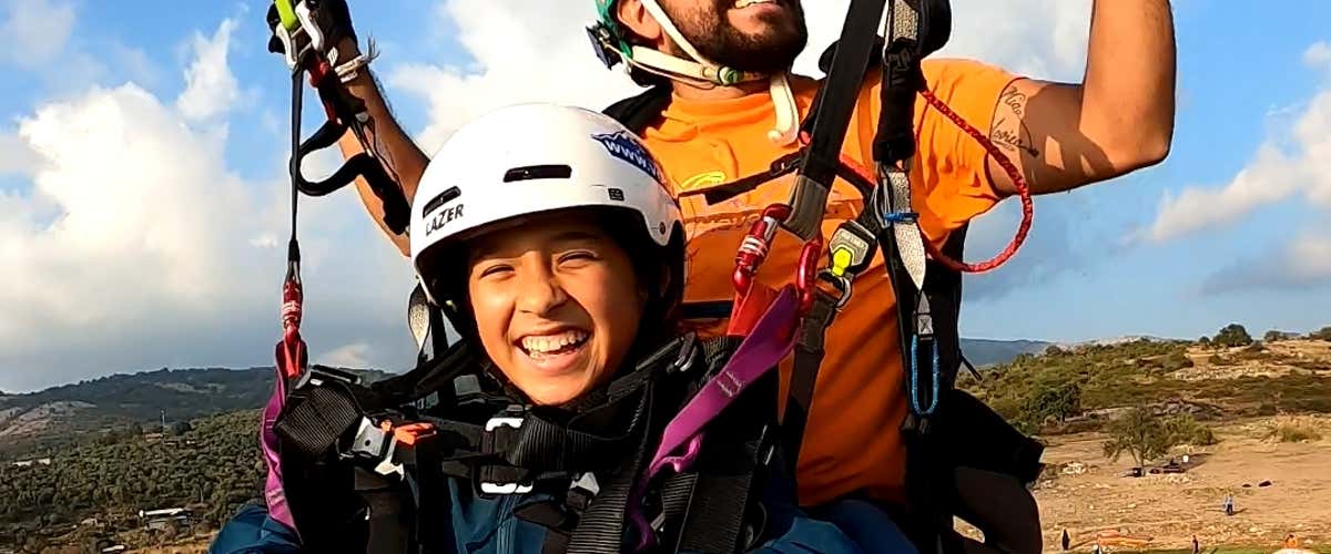 Volo in parapendio tandem in provincia di Frosinone
