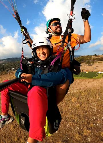 Volo in parapendio tandem in provincia di Frosinone