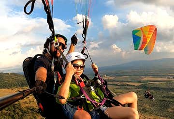 Volo in parapendio tandem in provincia di Frosinone