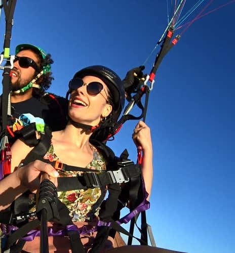 Volo in parapendio tandem in provincia di Frosinone