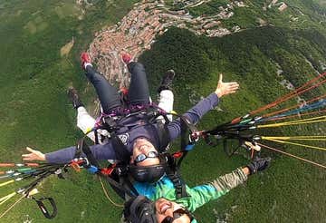 Volo in parapendio tandem in provincia di Frosinone