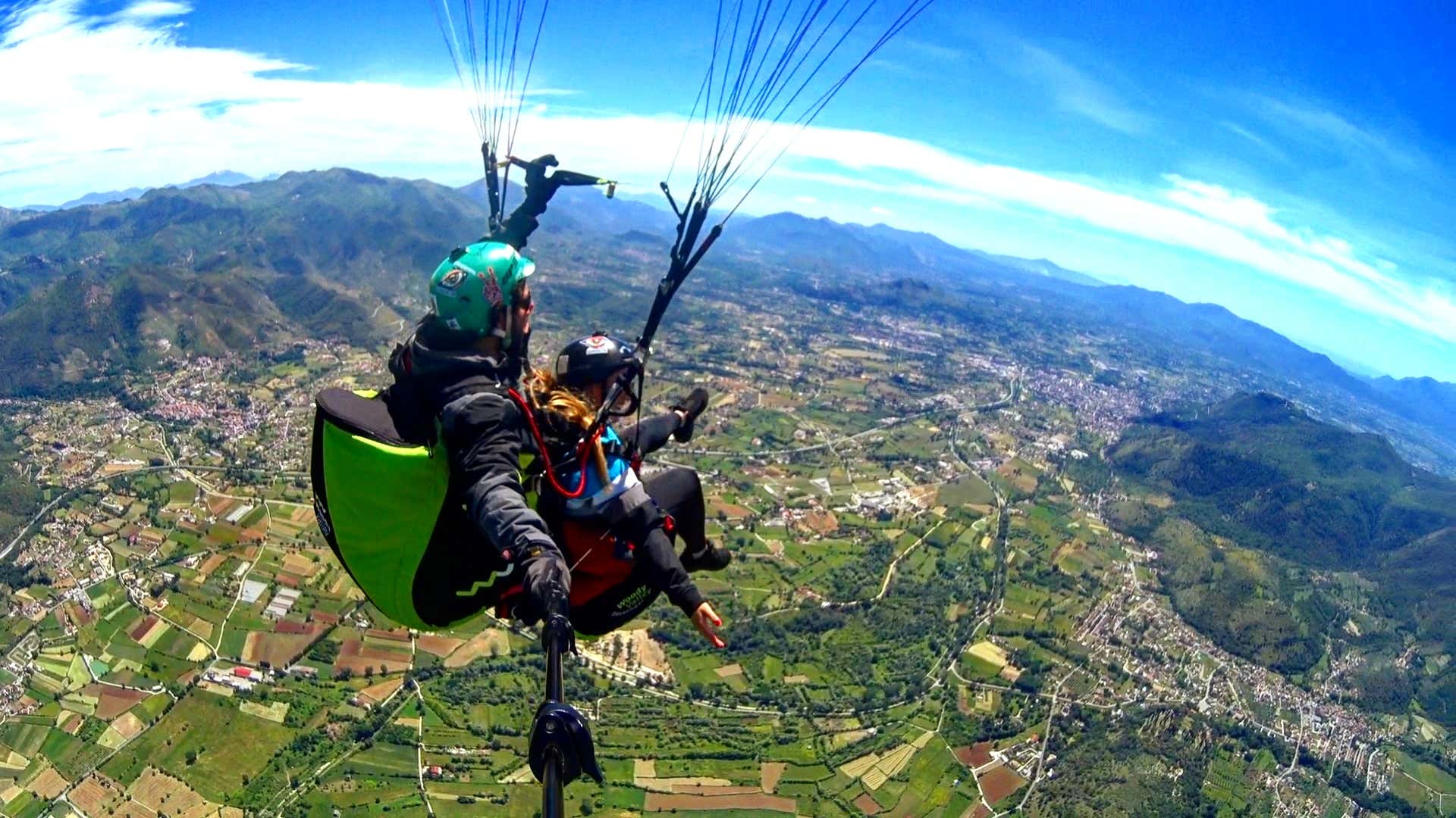Volo in parapendio tandem in provincia di Rieti
