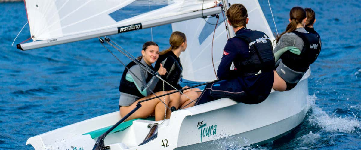 2-hour sailing course on Lake Garda 