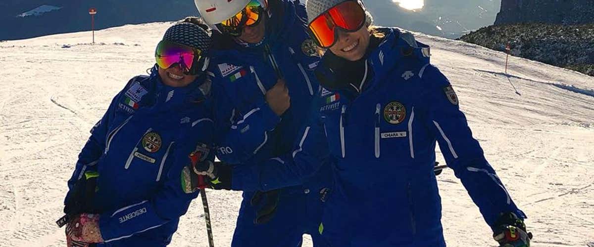 Private skiing lesson in Andalo for all levels