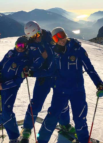Private skiing lesson in Andalo for all levels