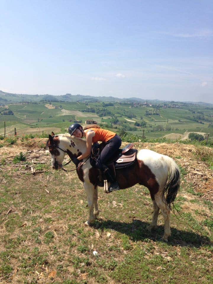 Passeggiata a cavallo nel Monferrato con pranzo in agriturismo