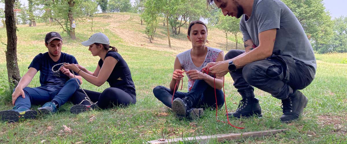 Giornata avventura e sopravvivenza con merenda vicino al Lago di Garda