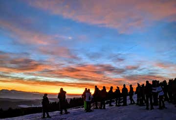 Sunset snowshoe hike on the Asiago Plateau with aperitif