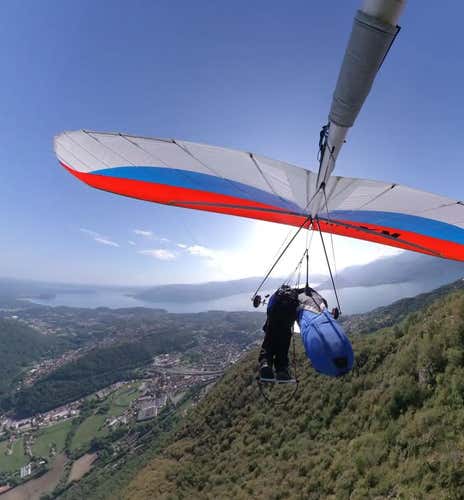 Volo tandem in deltaplano sul Monte Cornizzolo