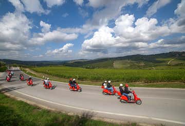 Panoramic Vespa Tour of the Val d'Orcia