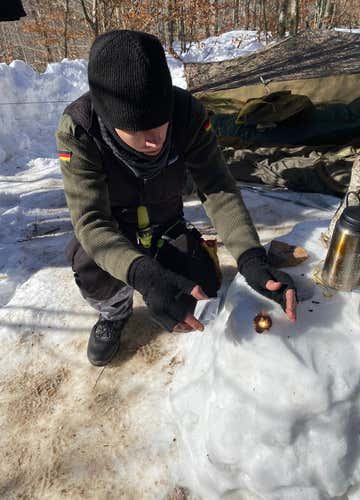 Corso di sopravvivenza ai piedi del Monte Cimone