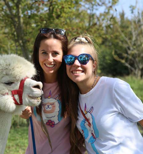 Passeggiata con alpaca e degustazione in riva al lago vicino a Ferrara
