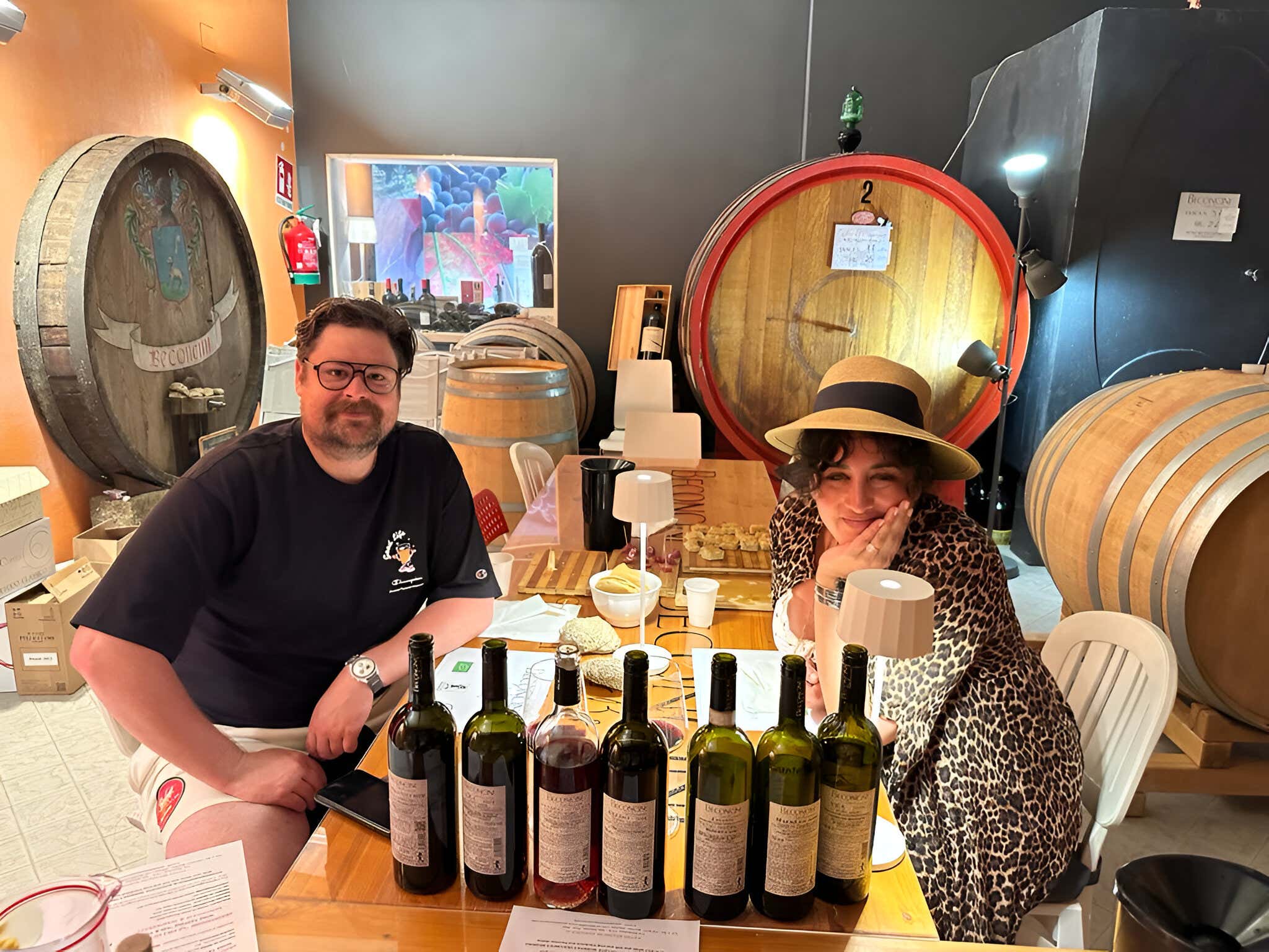 Degustazione di vini Sangiovese e Tempranillo e visita in cantina a San Miniato