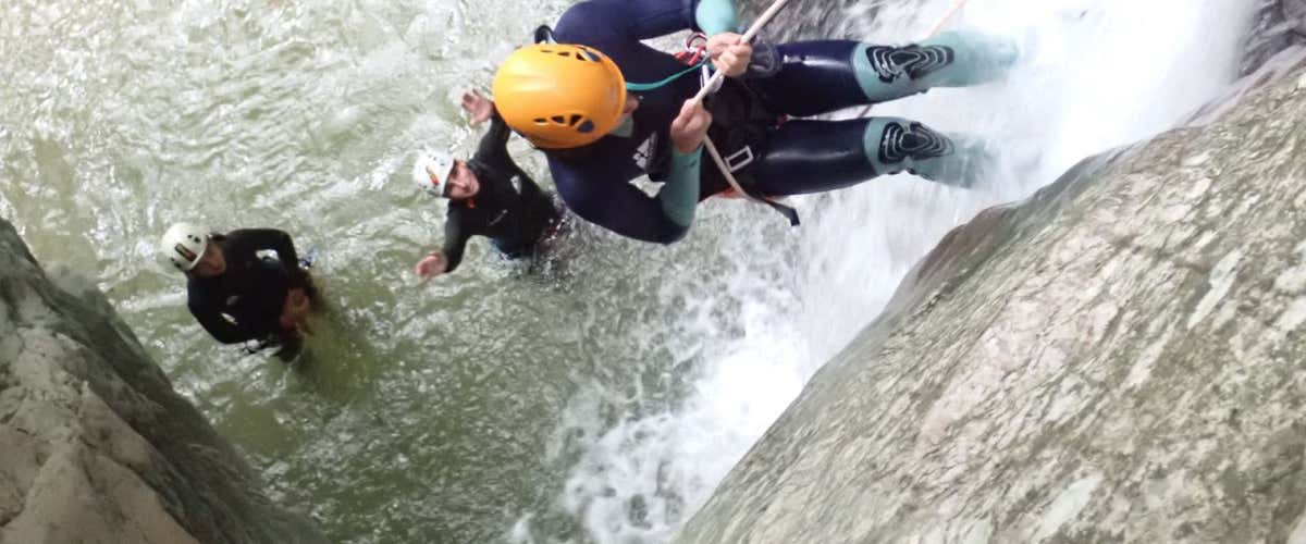Canyoning Experience in the Vione Stream on Lake Garda
