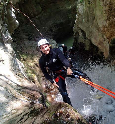 Canyoning al Vajo dell'Orsa