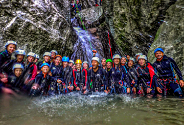 Canyoning al Vajo dell'Orsa