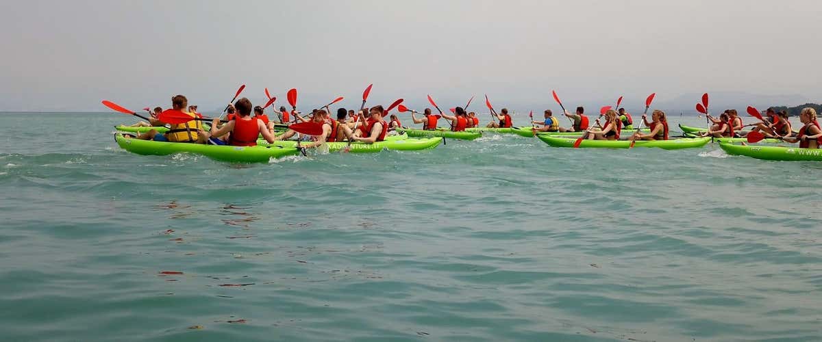 Canoe trip to Peschiera del Garda