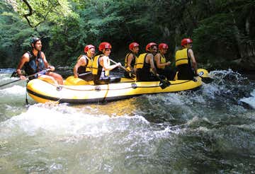 Rafting sul fiume Corno alle Gole di Biselli