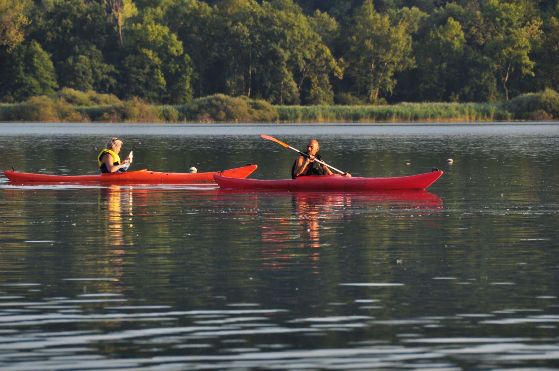 Escursione in kayak sul lago di Varese