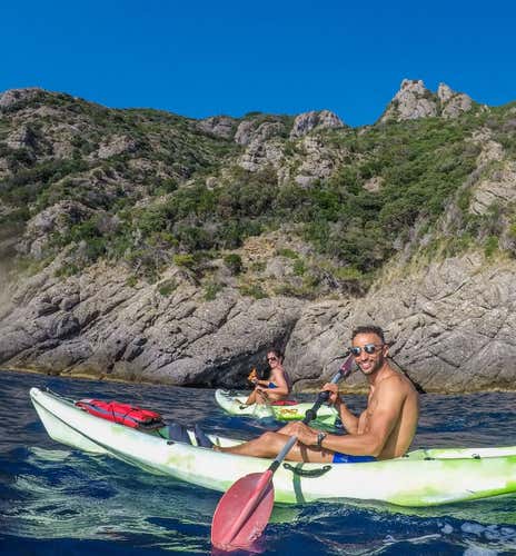 Kayaking in the Portofino Marine Protected Area