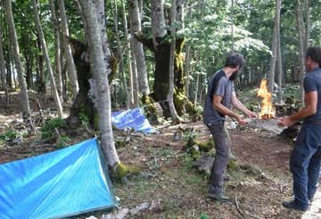 Giornata di bushcraft e survival a Contigliano in provincia di Rieti