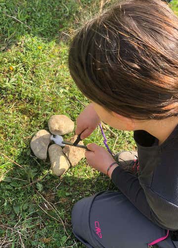 Giornata di bushcraft e survival a Contigliano in provincia di Rieti