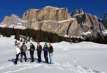Full Day Snowshoeing in the Fassa Valley