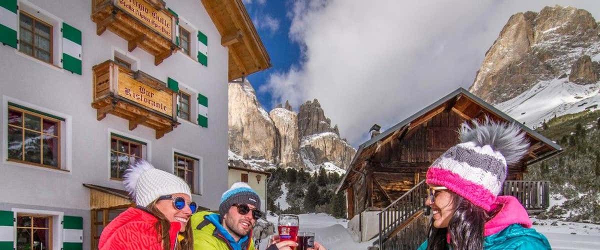 Full Day Snowshoeing in the Fassa Valley