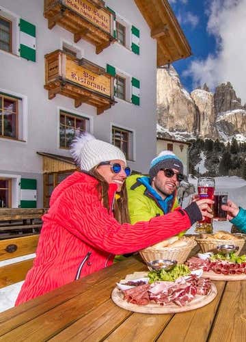 Full Day Snowshoeing in the Fassa Valley
