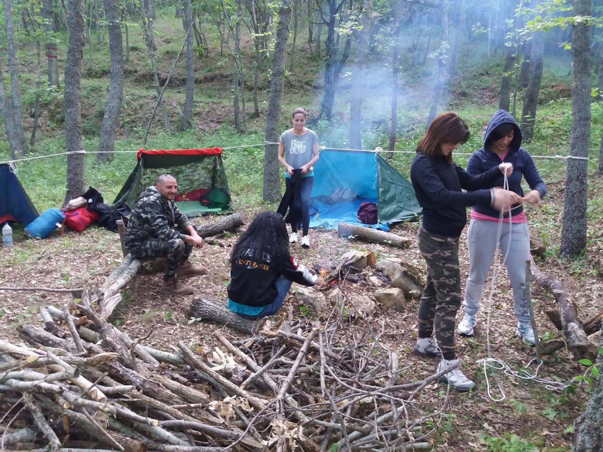 Corso di bushcraft e survival sui monti del Molise