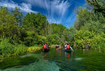 Escursione in canoa sul fiume Tirino