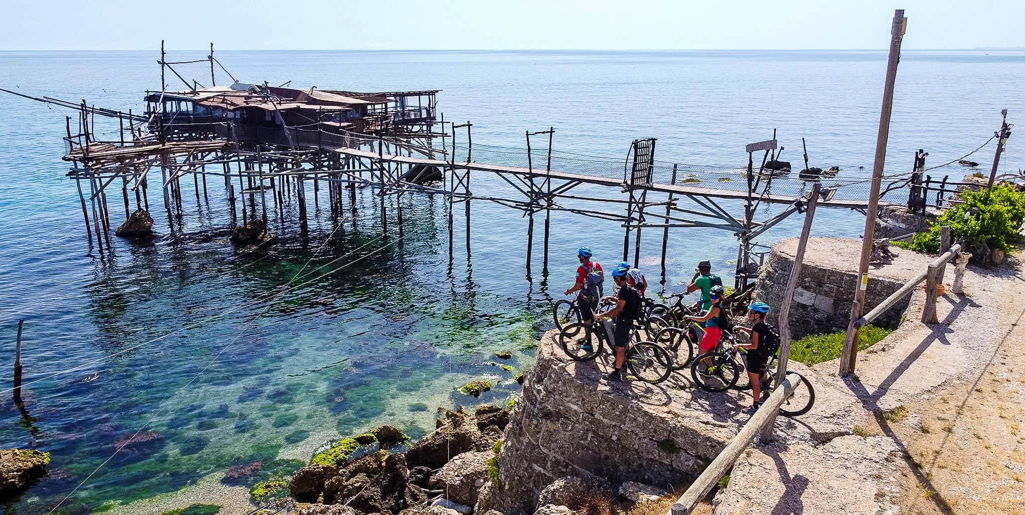 E-bike tour al Promontorio Dannunziano sulla Costa dei Trabocchi