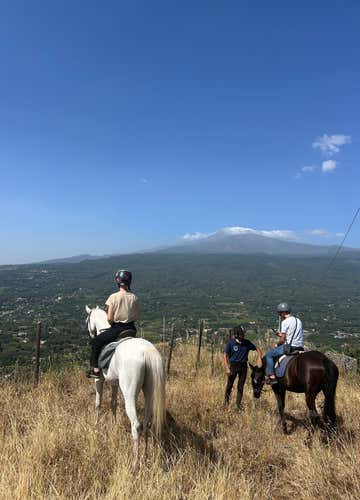 Passeggiata a cavallo nelle campagne di Linguaglossa