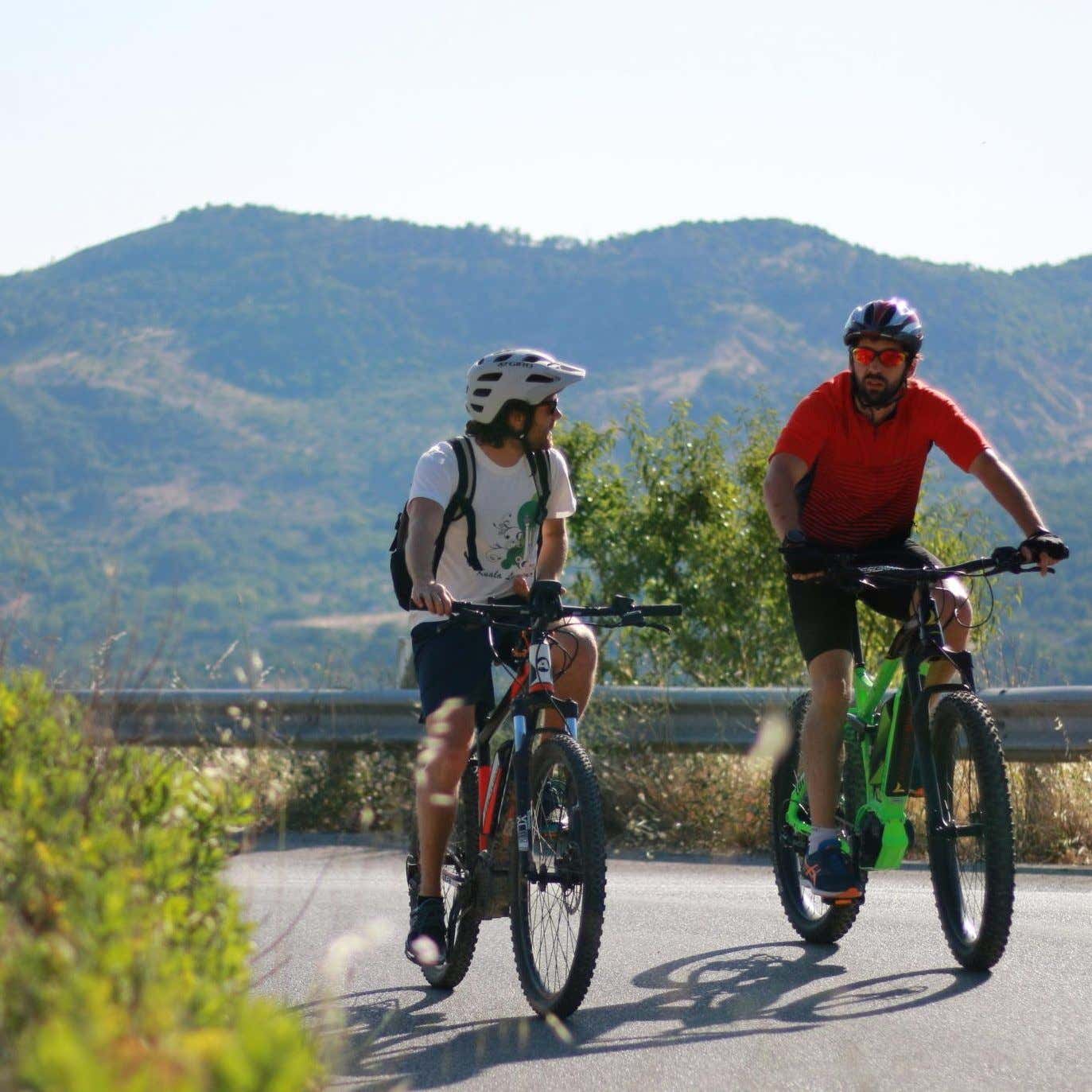 E-MTB tour in Piano Battaglia in Madonie Park Freedome