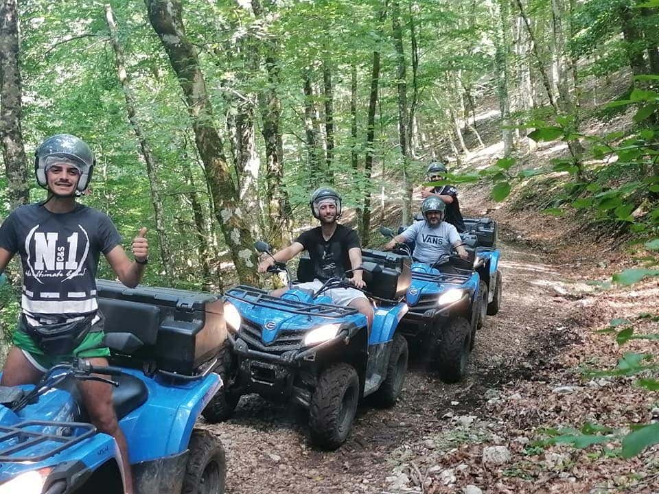 Escursione in quad a Gioncoli sull'Appennino Lucano