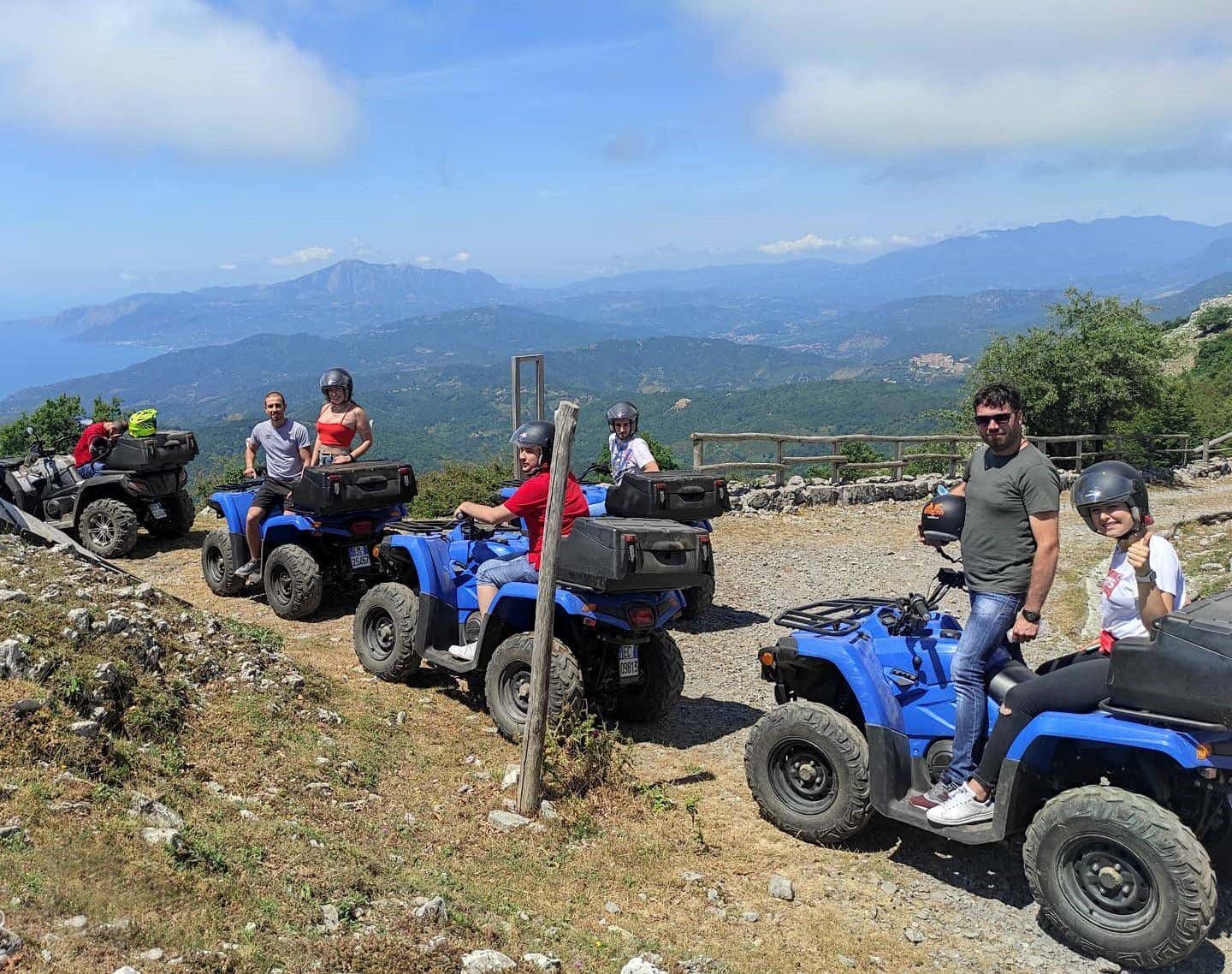 Escursione in quad nel Parco Nazionale del Cilento