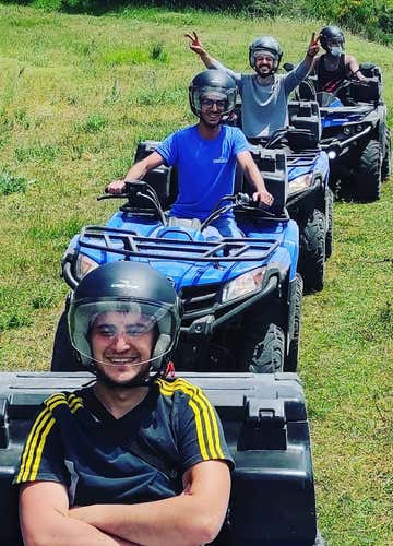 quad tour to Tardiano in the Lucanian Apennines