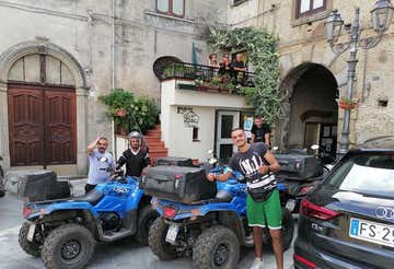 quad tour to Tardiano in the Lucanian Apennines
