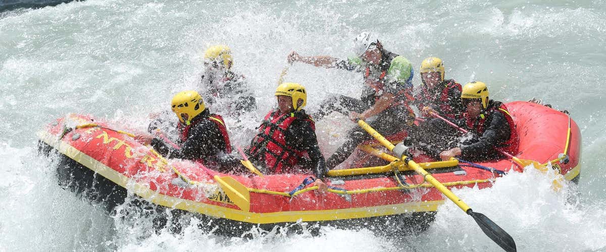 Discesa rafting 