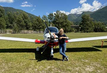 Aeroplane pilot for a day on Lake Garda